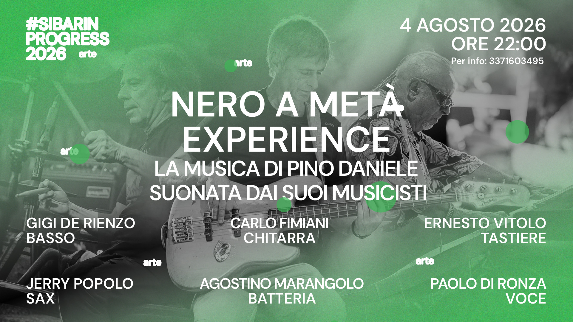 #SIBARINPROGRESS - Nero a metà Experience
